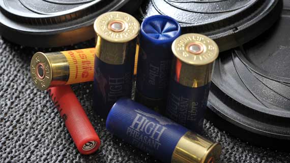 Selection of shotgun cartridges
